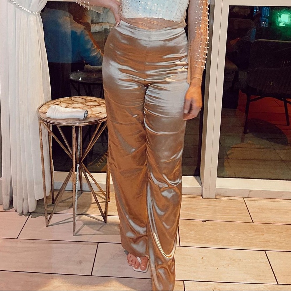 Gold Pants